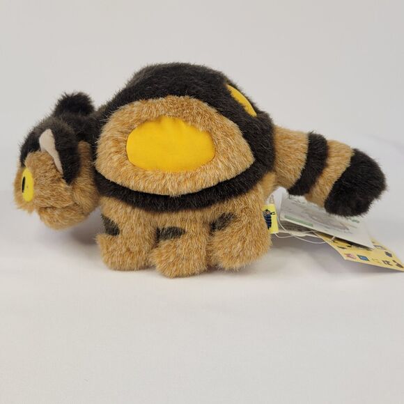 2001 Japan Ghibli Museum My Neighbor Totoro Cat Bus Plush 9" Pink Plastic Nose - Picture 5 of 16